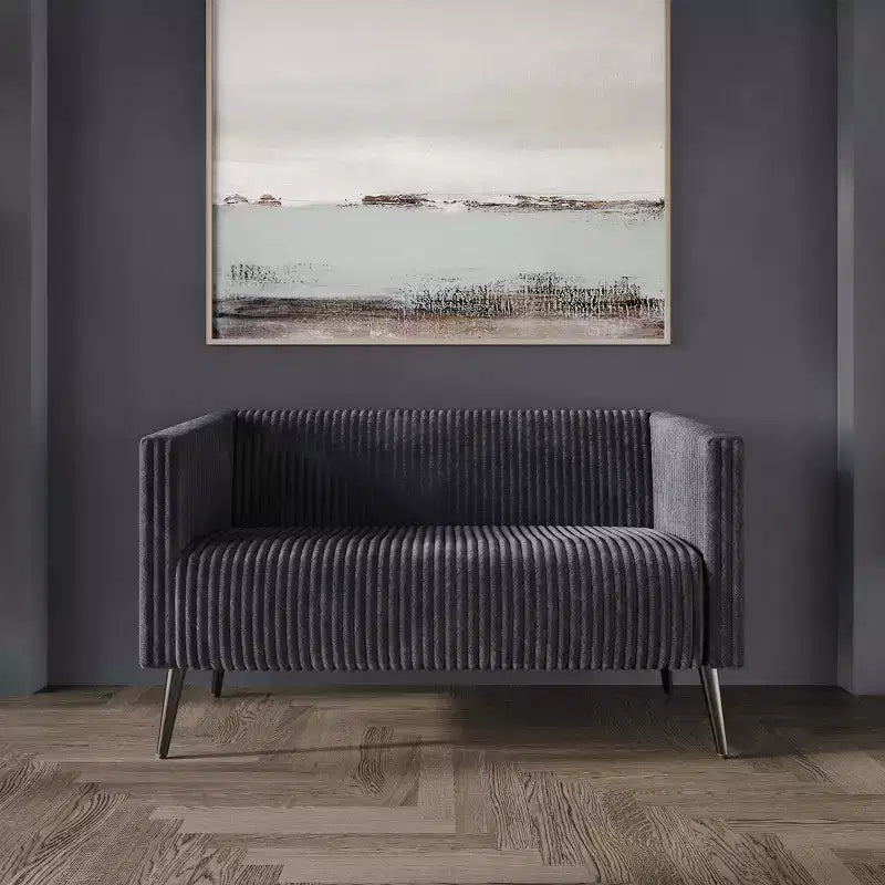 ChaletPosh Velvet Love Seat