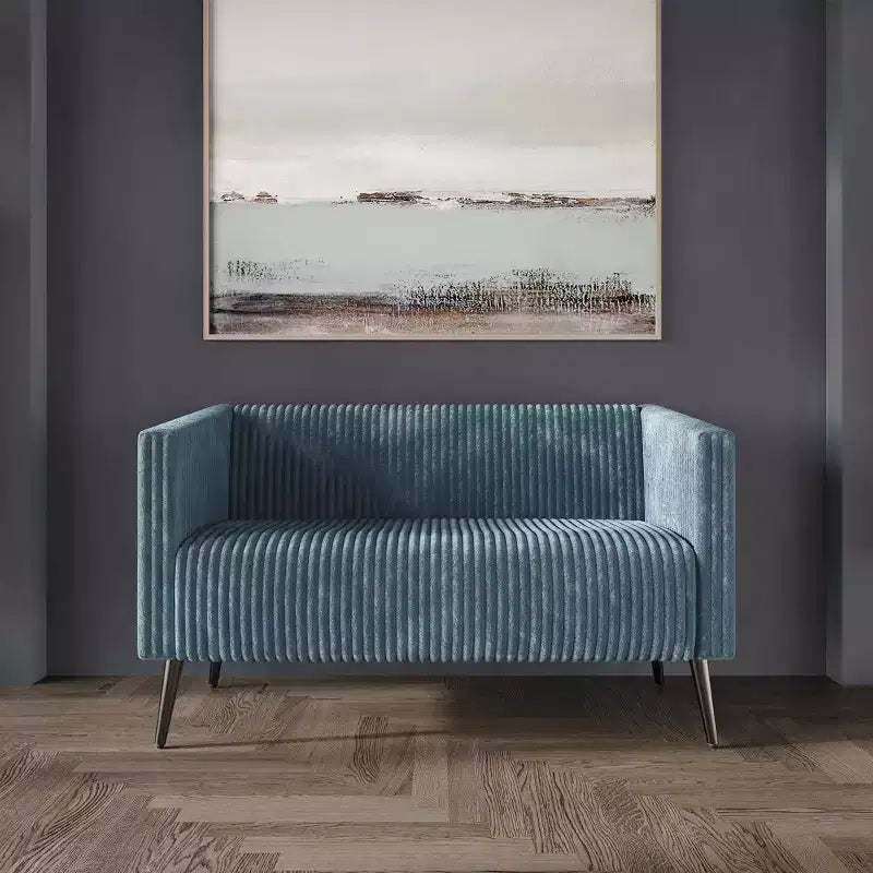 ChaletPosh Velvet Love Seat