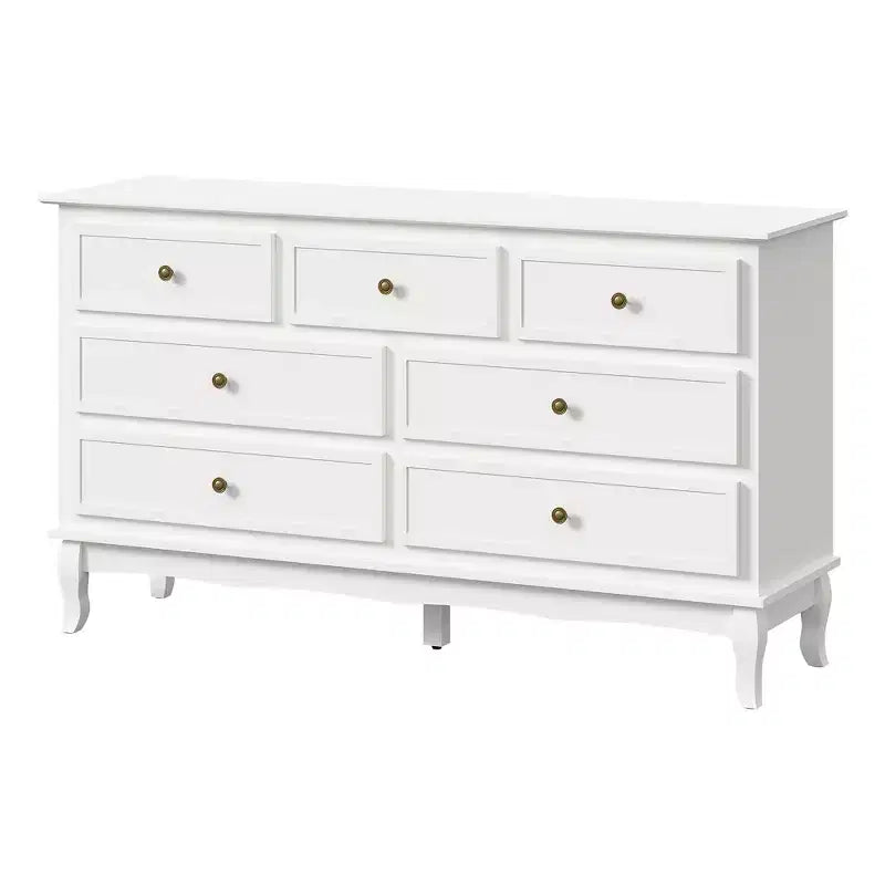 55'' Modern Dresser for Bedroom With 7 Spacious Drawers 55'' Modern Dresser for Bedroom With 7 Spacious Drawers