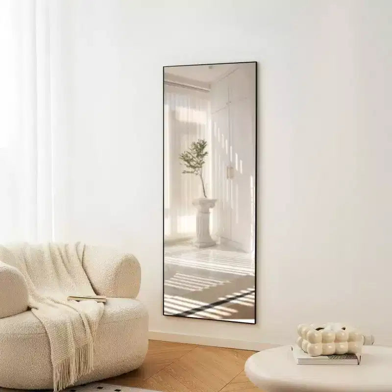 TUYOHW 70x31 Rectangle Full Length Mirror,Vanity Mirror with Metal Frame,Wall Mounted Mirror for Cloakroom