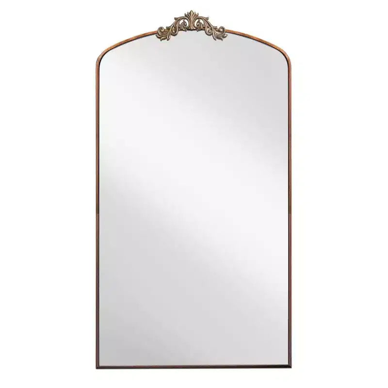 TUYOHW 66x36 Arched Full Length Mirror with Metal Frame,Oversized Leaning Floor Full Body Mirror for Bedroom,Living Room