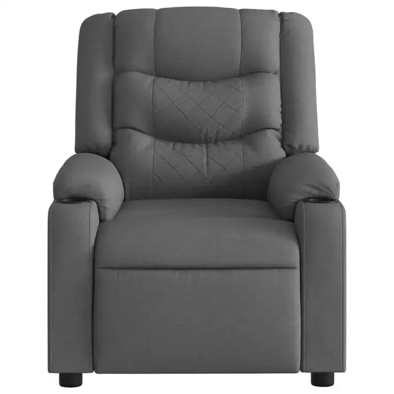 vidaXL Electric Massage Recliner Chair Fabric