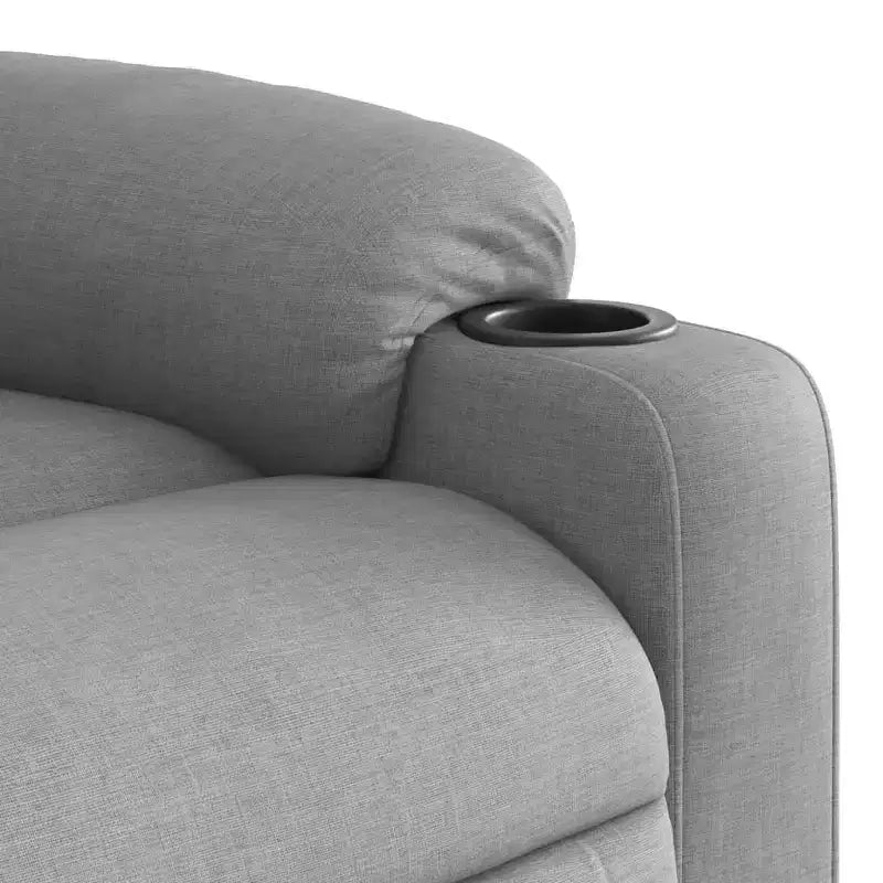 vidaXL Electric Massage Recliner Chair Fabric