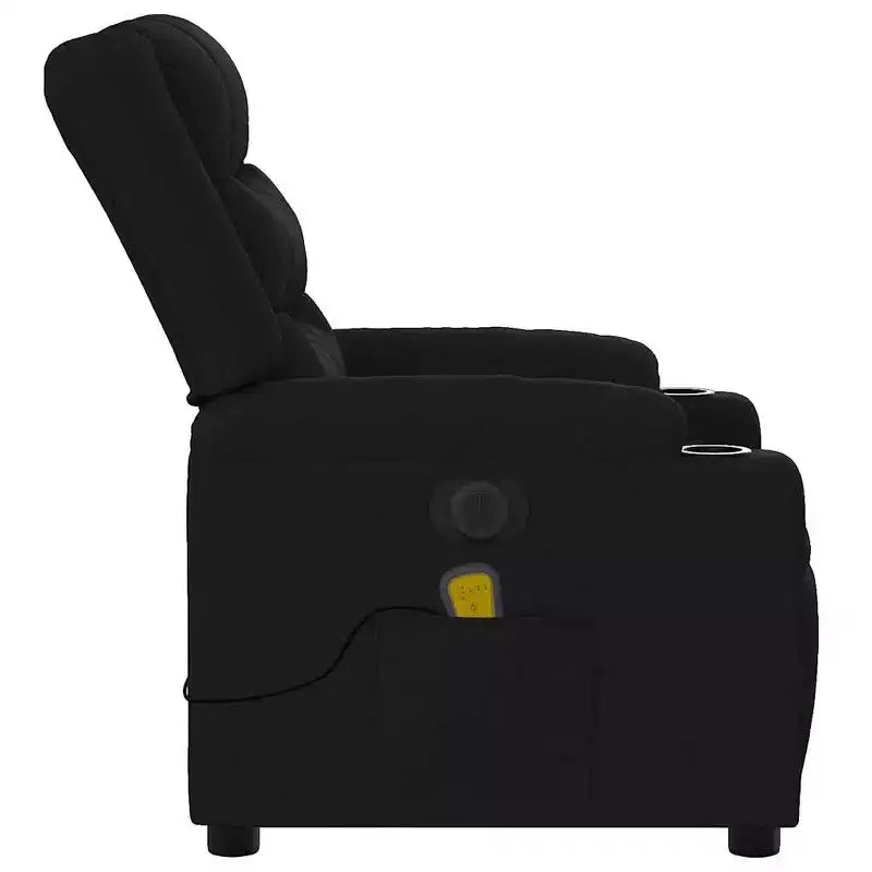 vidaXL Electric Massage Recliner Chair Fabric