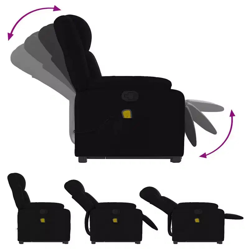 vidaXL Electric Stand Up Massage Recliner Chair