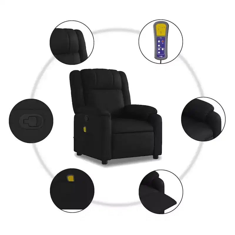 vidaXL Electric Stand Up Massage Recliner Chair