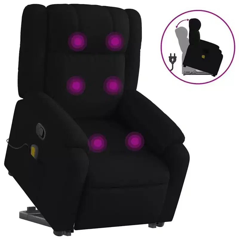 vidaXL Electric Stand Up Massage Recliner Chair