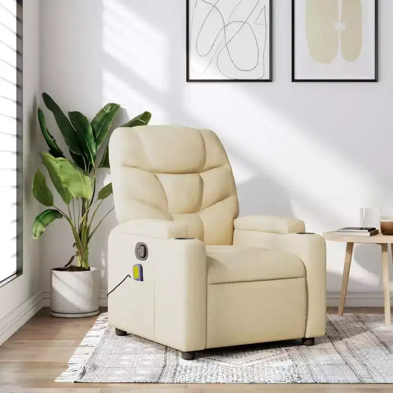 vidaXL Electric Massage Recliner Chair