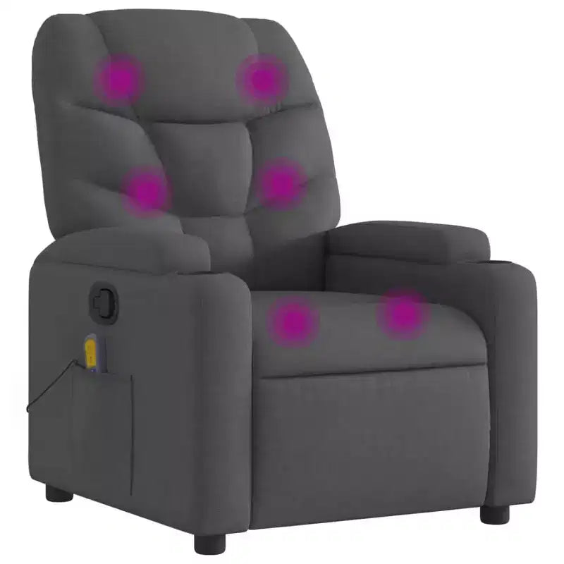 vidaXL Electric Massage Recliner Chair