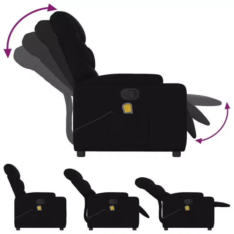 vidaXL Electric Massage Recliner Chair