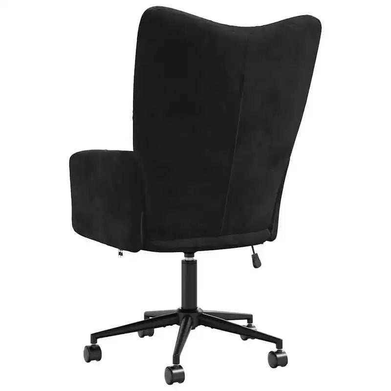 vidaXL Relaxing Chair Light Gray Velvet (100% polyester), steel Standard