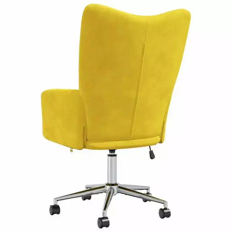vidaXL Relaxing Chair Light Gray Velvet (100% polyester), steel Standard