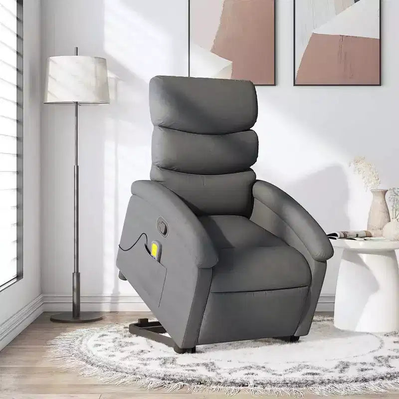 vidaXL Stand Up Recliner Chair Polyester Medium Recliner Chair