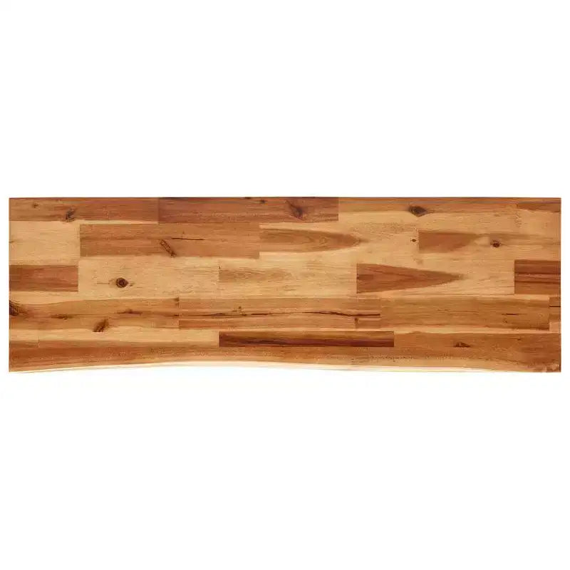 vidaXL Console Table with Live Edge Accent End Side Table Solid Wood Acacia