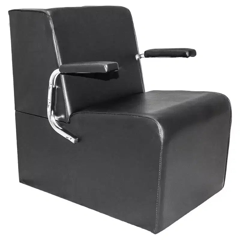 PureSana 3 Pack Chromium Anastasia Vinyl Professional Platform Hair Dryer Chair