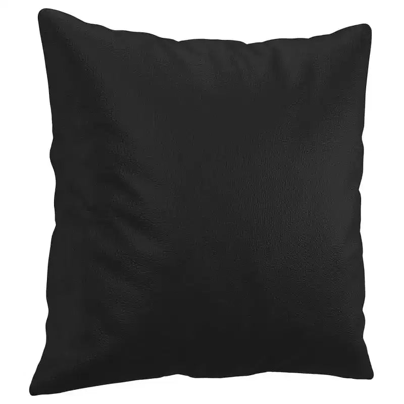 vidaXL 2-Seater Sofa with Throw Pillows Loveseat Couch Black Faux Leather