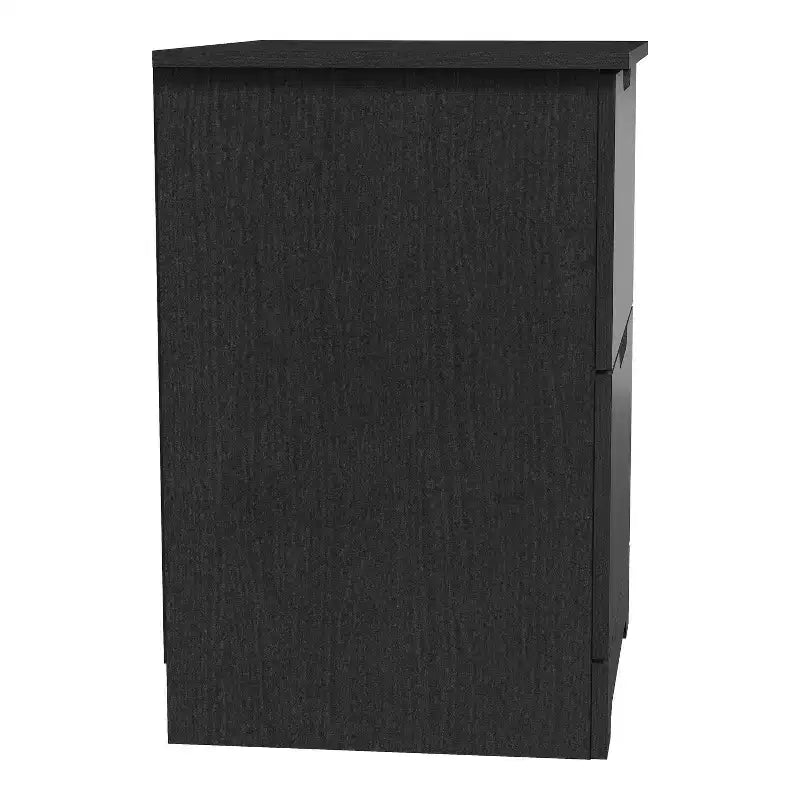 Galano 2-Drawer Nightstand Set of 2 with Cutout Handles 18.7 W  15.7 D  23.7 H