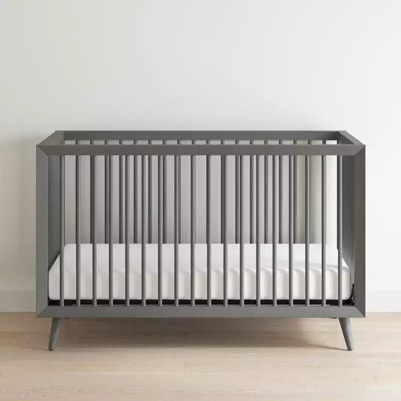 Child Craft Cranbrook 4-in-1 Convertible Crib, Converts to Day Bed, Toddler & Full Size Bed, 3 Mattress Positions, Baby Safe Finish