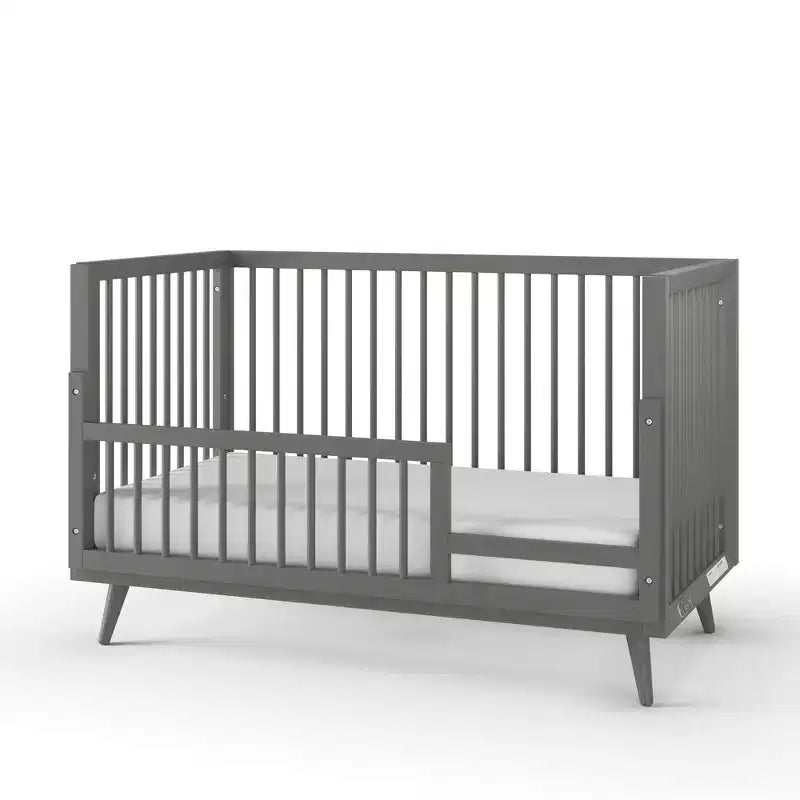 Child Craft Cranbrook 4-in-1 Convertible Crib, Converts to Day Bed, Toddler & Full Size Bed, 3 Mattress Positions, Baby Safe Finish