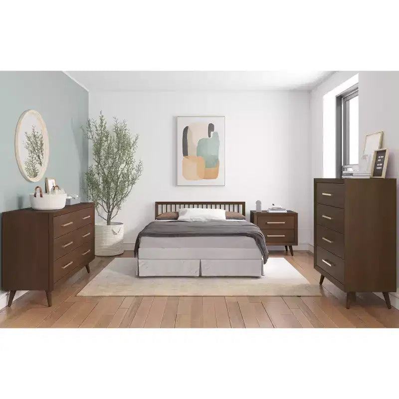 Child Craft Cranbrook 4-in-1 Convertible Crib, Converts to Day Bed, Toddler & Full Size Bed, 3 Mattress Positions, Baby Safe Finish