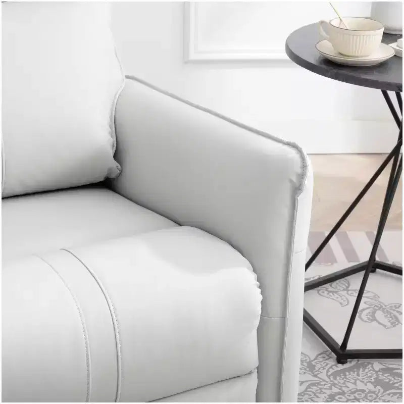 Rocking Recliner Chair With Side Pockets 360 Rotation Reclining Sofa Chair,Swivel Armchair Reading Chair For Living Room,Theater,Bedroom Light Gray