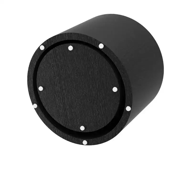 Nesting coffee table set of 2, modern round design with non-slip feetperfect accent or end tables for small spaces, living room, or bedroom