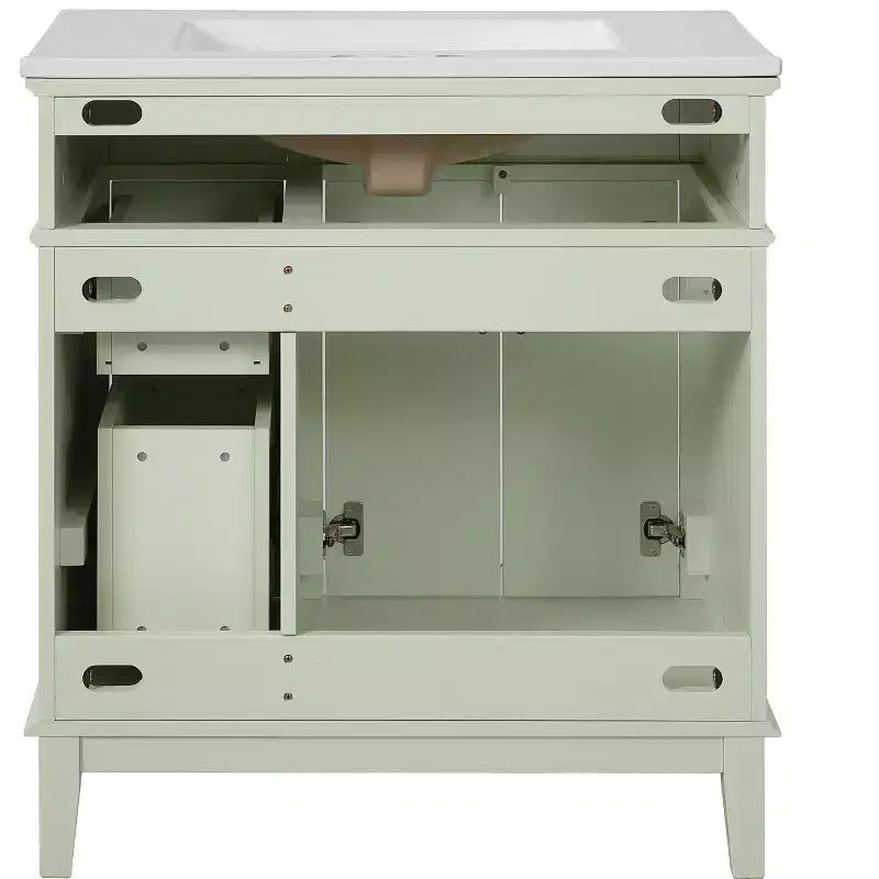30 Bathroom Vanity with Sink, Bathroom Storage Cabinet with Soft-Close Doors and Drawers for Small Space