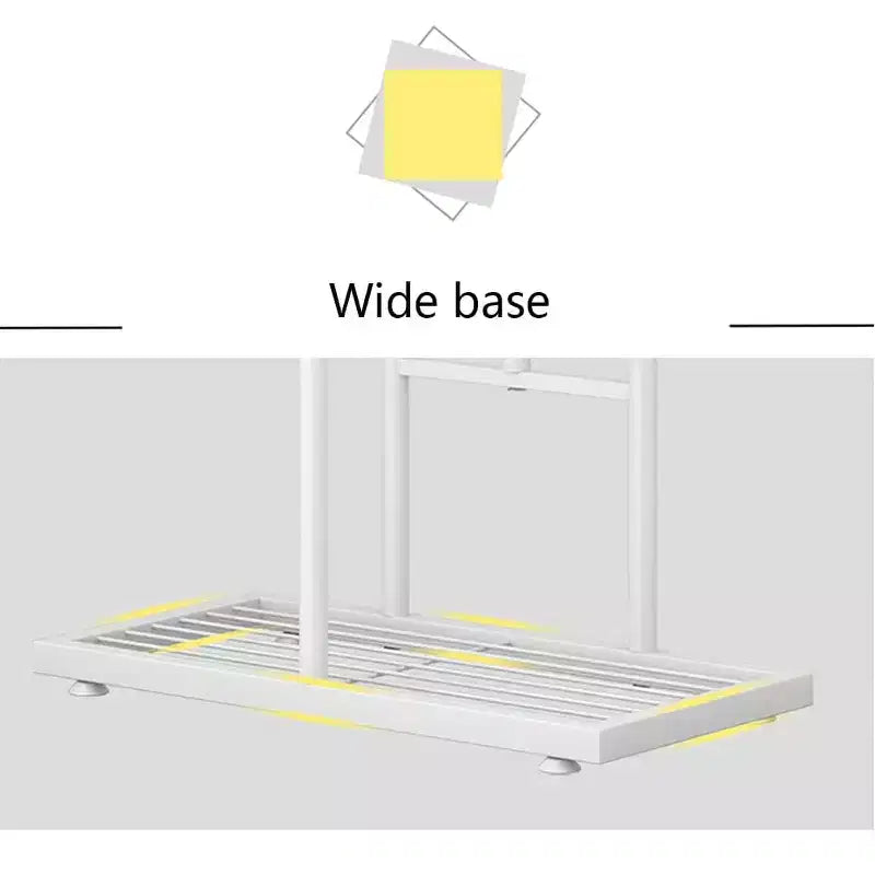 Metal Plant Stand, 6-Tier Corner Flower Shelf with Capacity for 7 Pots, Indoor & Outdoor Multi-Level Plant Display