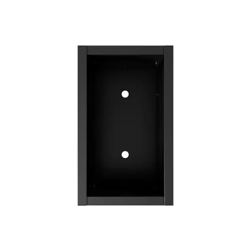 Jardinière rectangulaire en métal, résistante aux intempéries, pour intérieur et extérieur, avec trous de drainage, jardinière moderne et robuste pour patio, terrasse, jardin