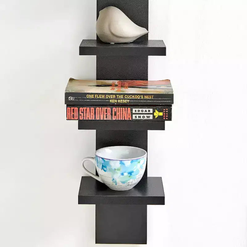 30 x 6 Slim Vertical Column Wall Shelf - Danya B.