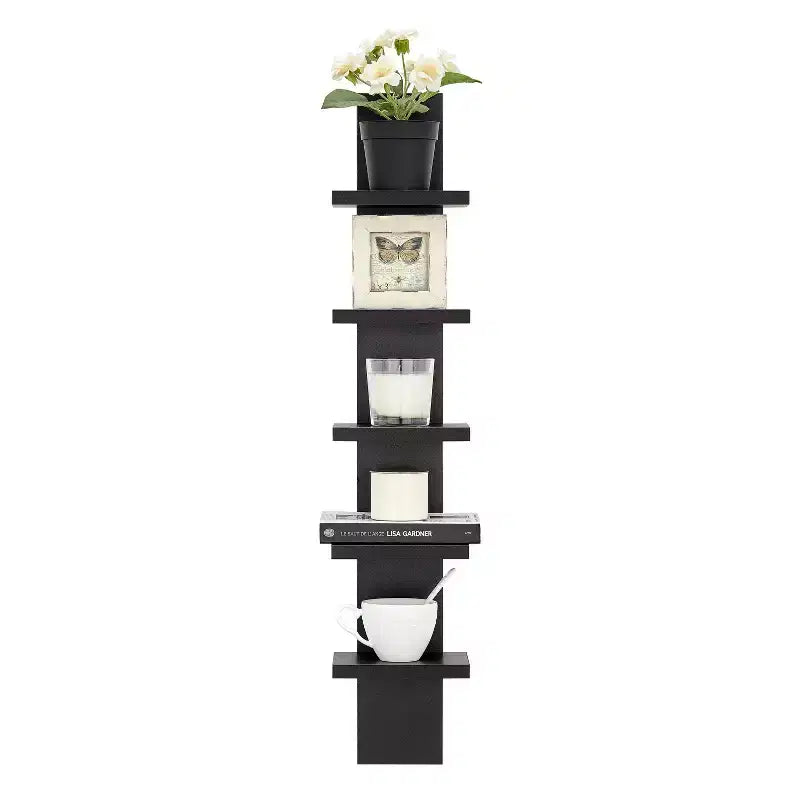 30 x 6 Slim Vertical Column Wall Shelf - Danya B.