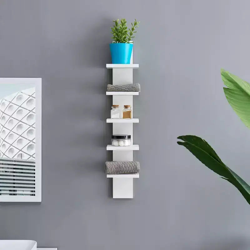 30 x 6 Slim Vertical Column Wall Shelf - Danya B.