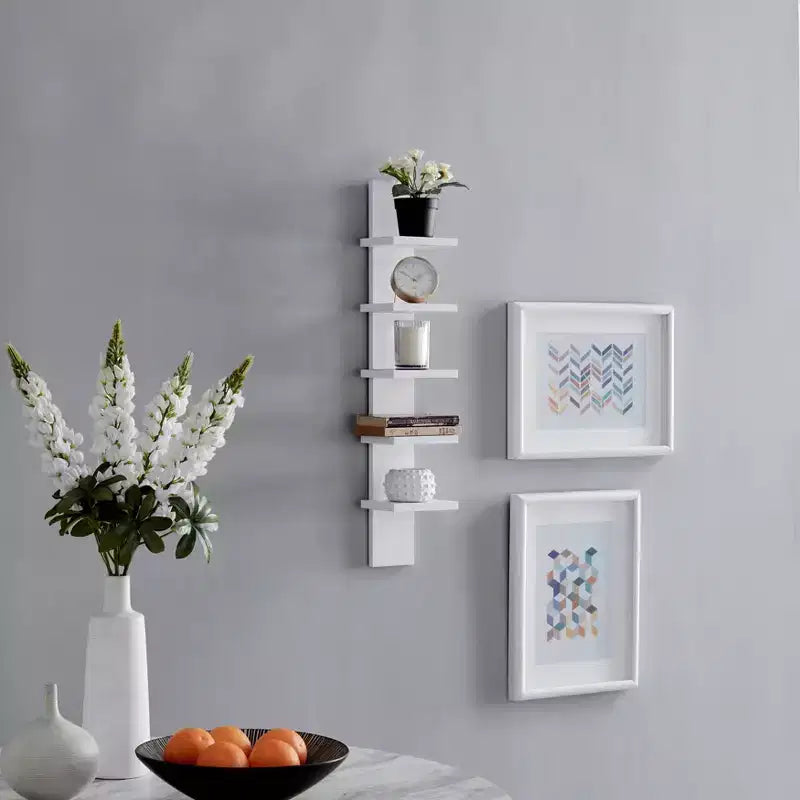 30 x 6 Slim Vertical Column Wall Shelf - Danya B.