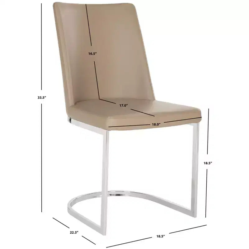 Parkston 18 H Linen Side Chair (Set of 2) - FOX2013 - Safavieh Couture