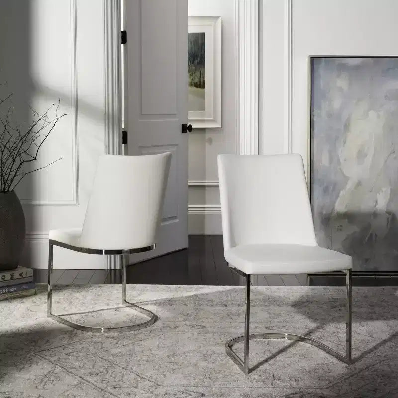 Parkston 18 H Linen Side Chair (Set of 2) - FOX2013 - Safavieh Couture