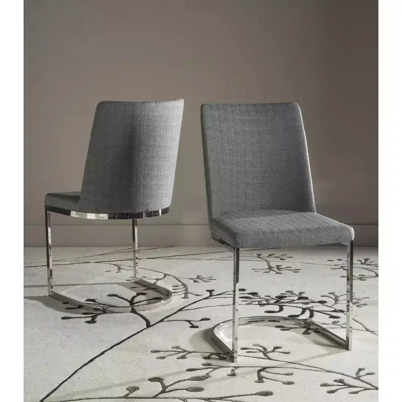 Parkston 18 H Linen Side Chair (Set of 2) - FOX2013 - Safavieh Couture