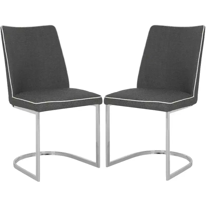 Parkston 18 H Linen Side Chair (Set of 2) - FOX2013 - Safavieh Couture