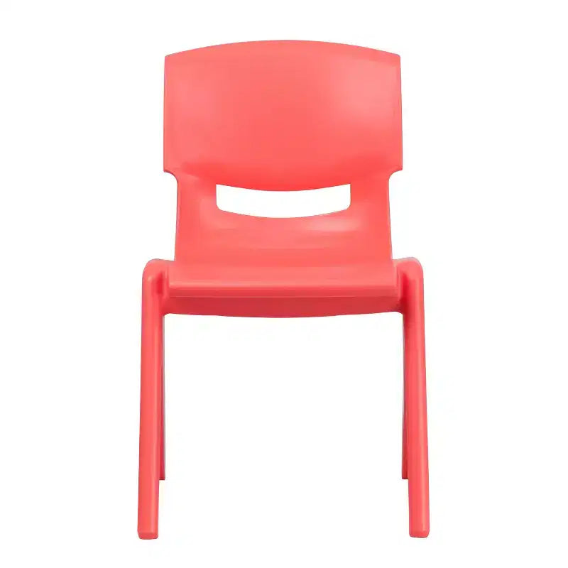 Flash Furniture 2 Pack Plastic Stackable School Chair with 15.5 Seat Height