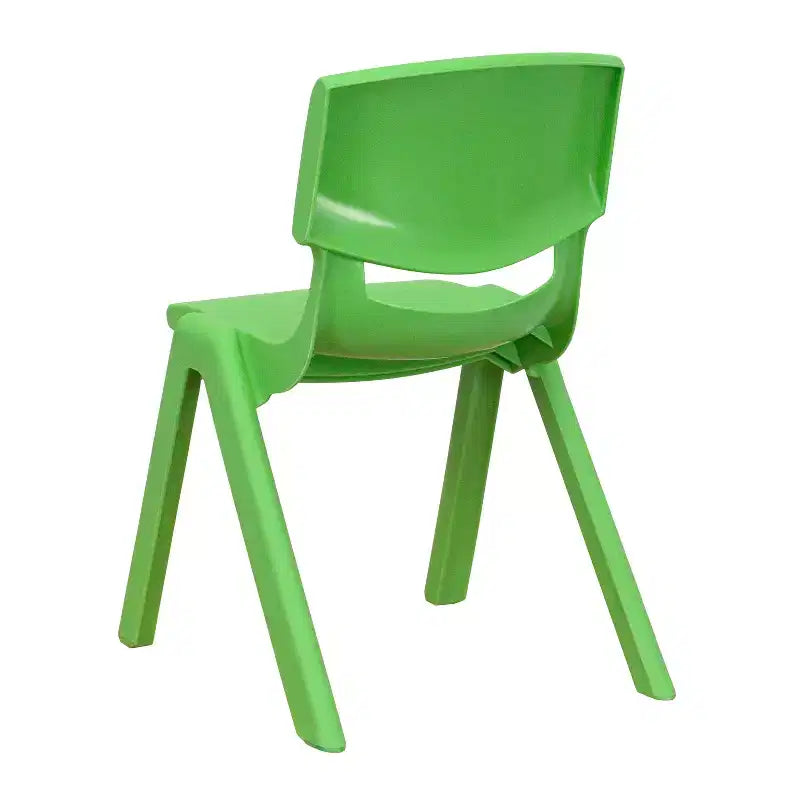 Flash Furniture 4 Pack Plastic Stackable School Chair with 12'' Seat Height