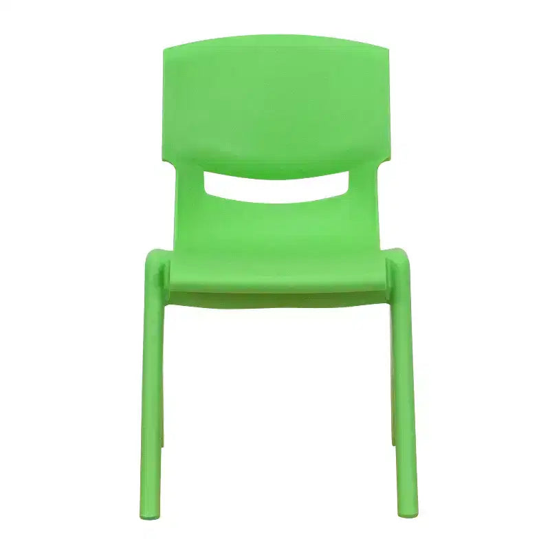 Flash Furniture 4 Pack Plastic Stackable School Chair with 12'' Seat Height