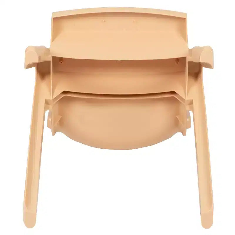 Flash Furniture 4 Pack Plastic Stackable School Chair with 12'' Seat Height