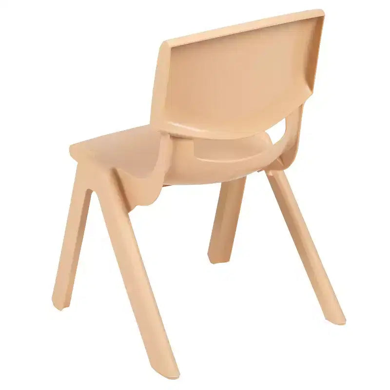 Flash Furniture 4 Pack Plastic Stackable School Chair with 12'' Seat Height