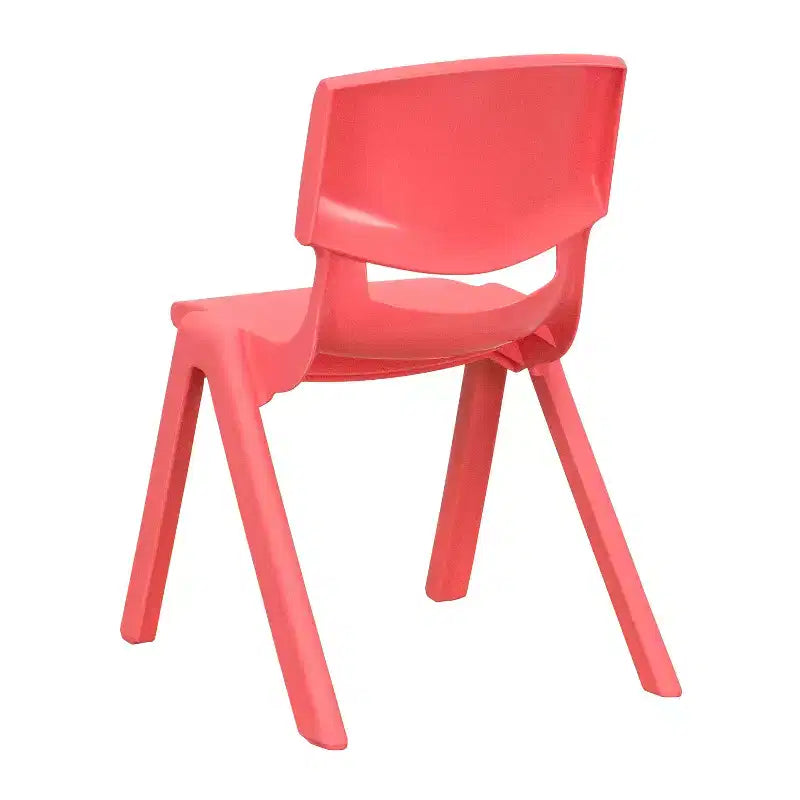 Flash Furniture 4 Pack Plastic Stackable School Chair with 12'' Seat Height
