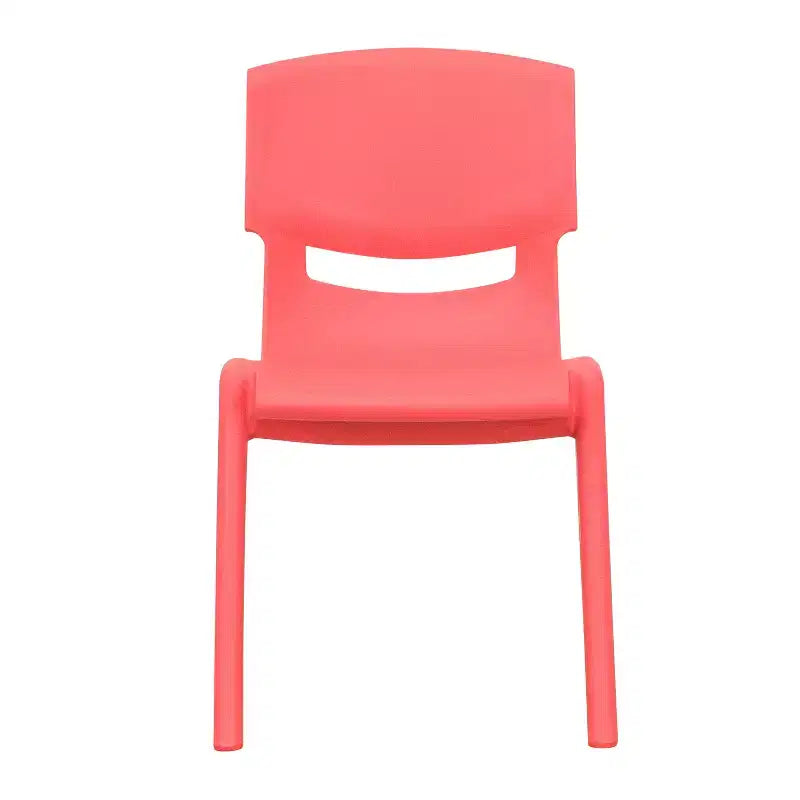 Flash Furniture 4 Pack Plastic Stackable School Chair with 12'' Seat Height