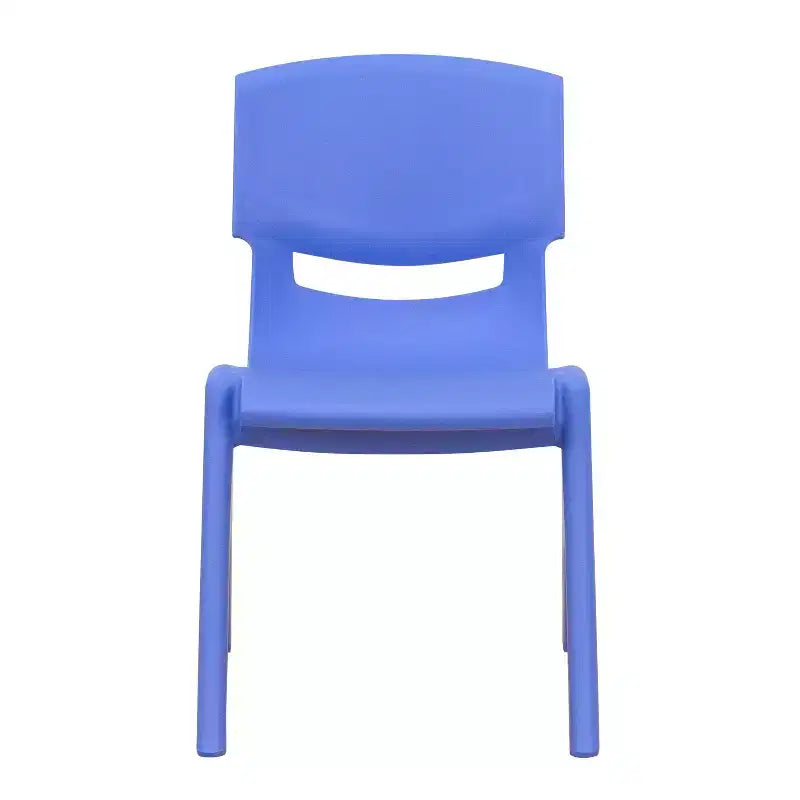 Flash Furniture 4 Pack Plastic Stackable School Chair with 12'' Seat Height