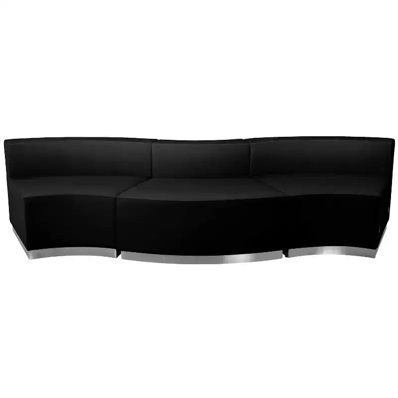 Emma and Oliver Leather Reception Configuration, 3 Pieces