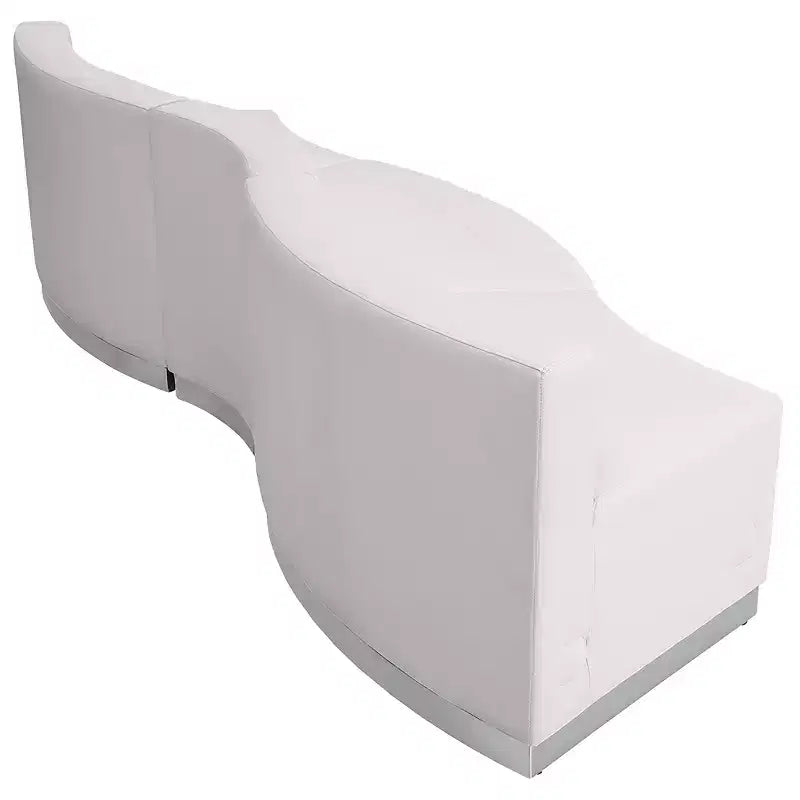 Emma and Oliver Leather Reception Configuration, 3 Pieces