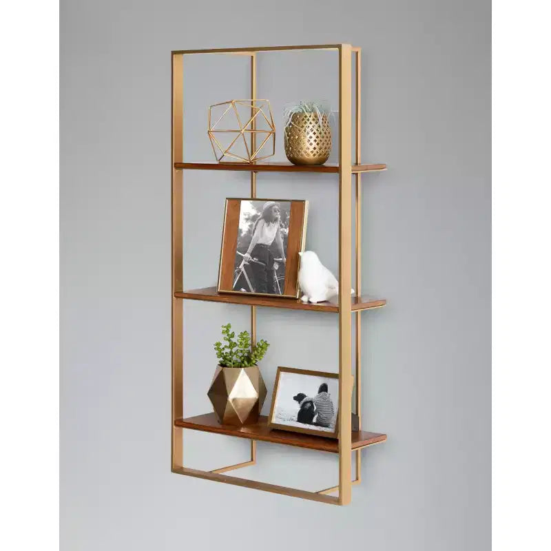 15 x 32 Kercheval Modern Wood Shelf - Kate & Laurel All Things Decor