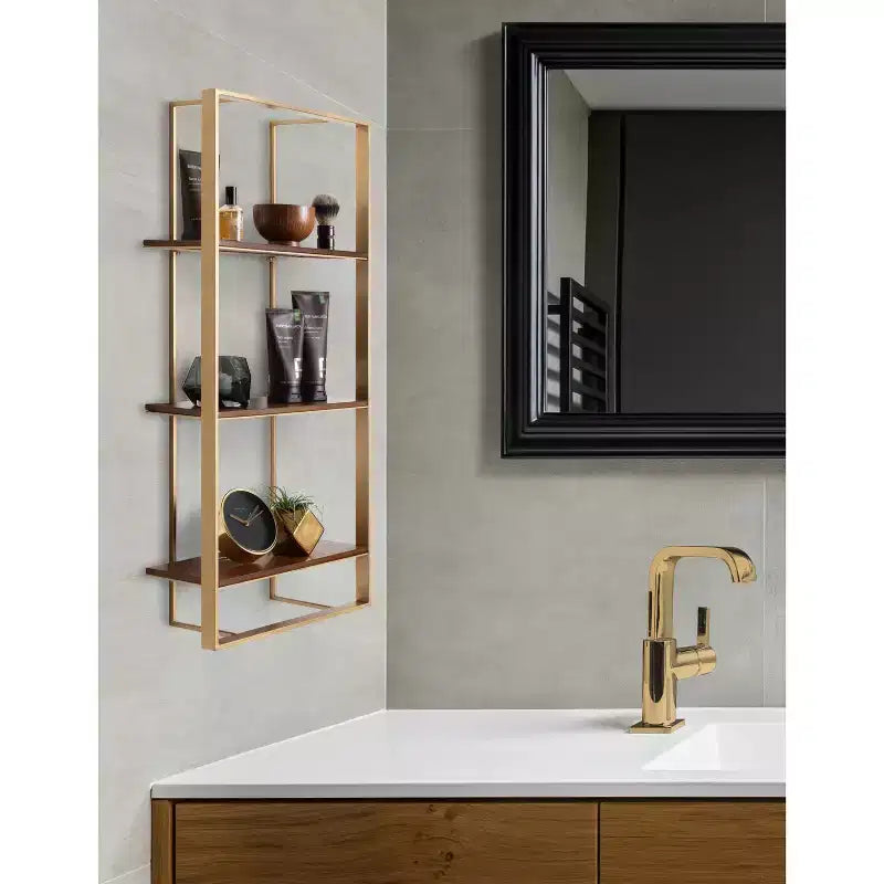15 x 32 Kercheval Modern Wood Shelf - Kate & Laurel All Things Decor