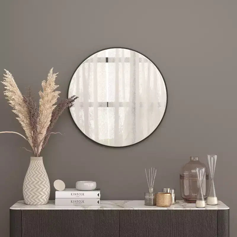 Merrick Lane Monaco Accent Mirror for Bathroom, Vanity, Entryway, Dining Room, & Living Room